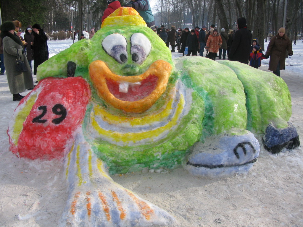 снігова фігура 2008